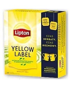 Herbata LIPTON Yellow Label (88 torebek)