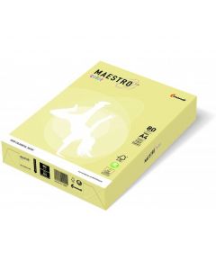 Papier ksero A4 80g MAESTRO COLOR YE23 pastel żółty/beż piaskowa