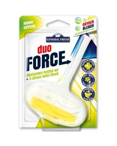 Kostka do WC DUO FORCE zawieszka 40g cytryna GENERAL FRESH