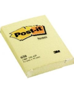 Bloczek samoprzylepny POST-IT 51x76mm żółty 100k (656) UU009543602