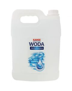 Woda destylowana/woda demineralizowana KAMIX 5l