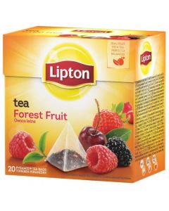 Herbata LIPTON PIRAMID (20 torebek) czarna z aromatem Owoce Leśne FOREST FRUIT 34g