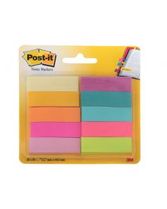 Znaczniki jaskrawe POST-IT 26x76mm 670-10AB 10szt. 3M-51141380469