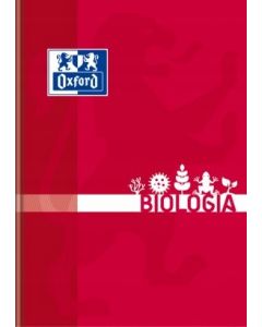 Brulion A5 80k kratka margines szyty BIOLOGIA 400128286 OXFORD