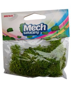 Mech sztuczny ozdobny jasnozielony 10g MS1 BREWIS