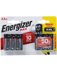 Bateria ENERGIZER Max AA/LR6 alkaliczna MAXI PACK (8szt)