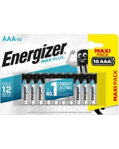 Bateria ENERGIZER Max Plus AAA/LR03 alkaliczna MAXI PACK (10szt)