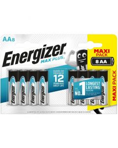 Bateria ENERGIZER Max Plus AA/LR6 alkaliczna MAXI PACK (8szt)