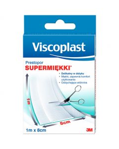 Plaster do cięcia supermiękki 8cm x 1m VISCOPLAST PRESTOPOR YP201040042 3M