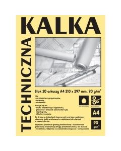 Kalka kreślarska A4 (10) 90 gr DA4910 KOH-I-NOOR