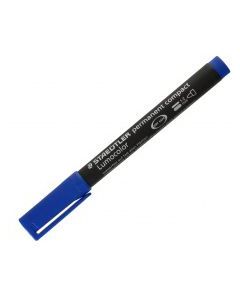 Marker permanentny niebieski COMPACT