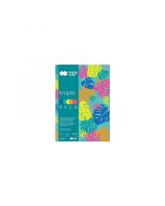 Blok DECO TROPIC A4 20ark. 5 kolorów 170g. HA 3817 2030 Happy Color