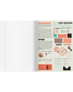 Zeszyt A5 60k kratka 70g ze ściągami CHEMIA 400169459 TOP 2000