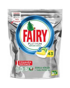 Kapsułki do zmywarki FAIRY PLATINUM LEMON (43szt)