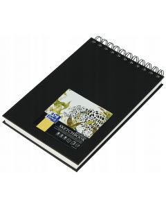 Szkicownik MIX MEDIA Sketchbook A5 40k 225g czarny 400152645 OXFORD