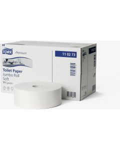 Papier toaletowy TORK T1 biały 9,7cm*360m 2w (6) JUMBO MAXI 110273