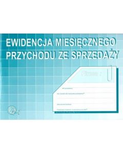 N-1 Ewidencja miesięcznego przychodu ze sprzedaży A5 Michalczyk i Prokop