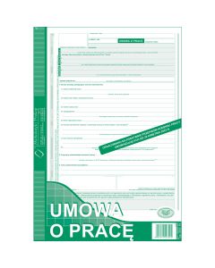 500-1K Umowa o Pracę A4 40kartek ( nowa ) Michalczyk i Prokop