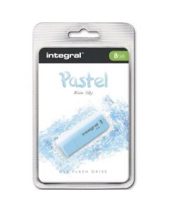 Pamięć USB 8GB INTEGRAL 2.0 Pastel Blue Sky INFD8GBPASBLS