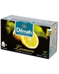 Herbata DILMAH (20 torebek) czarna z aromatem Cytryna