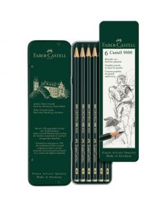 Ołówek CASSTELL 9000 (6szt.) 119063 FC FABER-CASTELL