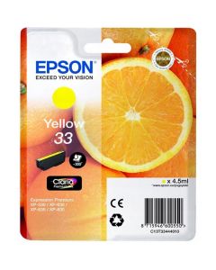 Tusz EPSON (33/C13T33444012) żółty 250str