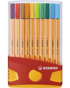 Cienkopis STABILO point 88 komplet 20szt COLOR PARADE 8820-03