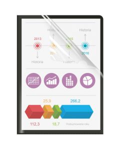 Ofertówka A4 L OF-03-05 (10 sztuk) czarny BIURFOL