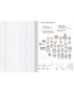 Zeszyt A5 60k kratka margines ściągi HISTORIA 400181526 TOP 2000