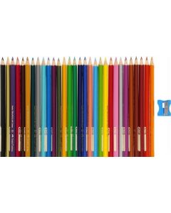 Kredki trójkątne FABER-CASTELL Junior Grip 30 kolorów 116530 FC