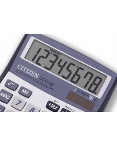 Kalkulator CITIZEN CDC80WB biurkowy