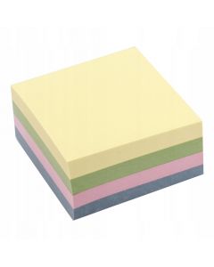 Bloczek klejony 85x85x40mm pastelowy D.RECT 009459