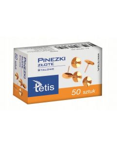 Pinezka złota (50szt.) GP095-AO TETIS