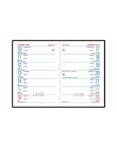 Kalendarz EKO kieszonkowy K2 72 x 104 mm TELEGRAPH