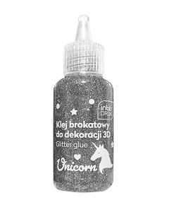 Klej brokatowy do dekoracji 3D 20ml UNICORN 24szt. INTERDRUK