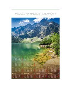 Kalendarz Plakatowy B1,P01 MORSKIE OKO 67x98cm TELEGRAPH