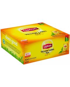 Herbata LIPTON Yellow Label (100 kopert fol.) czarna