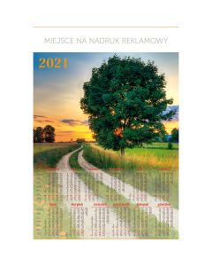 Kalendarz Plakatowy B1, P05 KASKADA 67x98cm TELEGRAPH