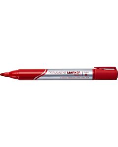 Marker permanentny RYSTOR RMP-1 czerwony 432-001