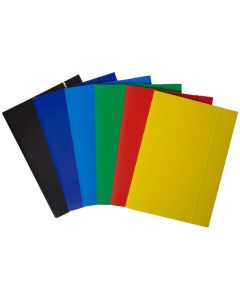 Teczka kartonowa z gumką A4 niebieska 100553869 BANTEX