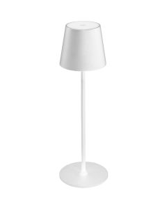 Lampka restauracyjno-barowa led PLATINET biała 4W 400lm wodoodporna z akumulatorem 4000mAh (45926)