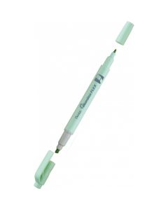 Zakreślacz dwustronny seledynowy pastelowy ILLUMINA FLEX SLW11P-KE PENTEL