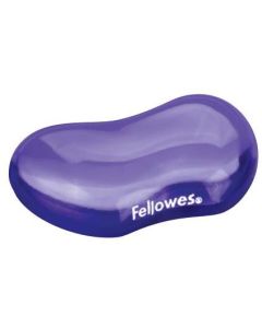 Podkładka pod nadgarstek żelowa Crystal fioletowa FELLOWES 91477-72