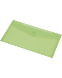 Teczka kopertowa A4 FOKUS przezroczysta zielona 0410-0030-04 Panta Plast