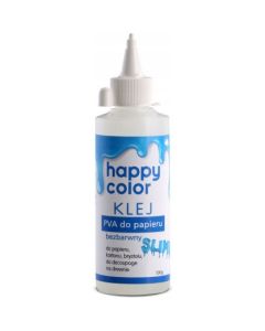 Klej do papieru PVA butelka 100gram HA 3430 0100 HAPPY COLOR