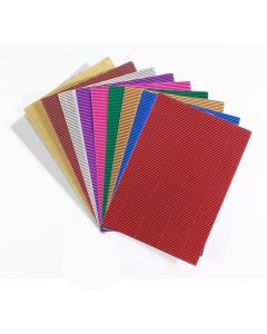 Tektura falista B2 (10ark.) srebrna GIMAR