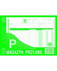372-3 P magazyn przyjmie MICHALCZYK&PROKOP A5 80 kartek