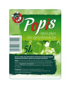 Płyn do spryskiwaczy POPIS 5l letni