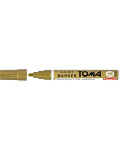 Marker olejowy TO-440 grubość 2.5mm złoty TOMA