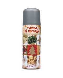 Farba w sprayu srebrna FS-100 ALIGA
